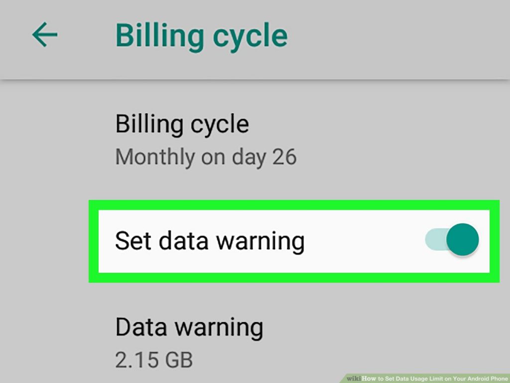 Reduce Data Consumptiom